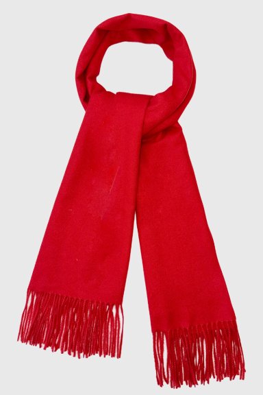 BUFANDA GRUESA ROJO NICOPOLY - 3