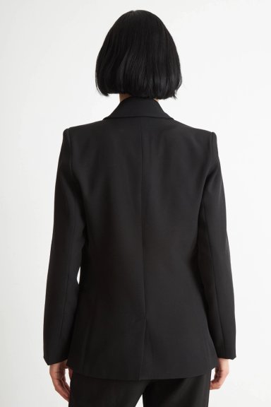 BLAZER BASICO DE TOPE NEGRO NICOPOLY - 4