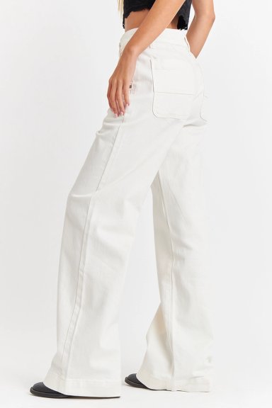JEANS WIDE LEG BLANCOS NICOPOLY - 3