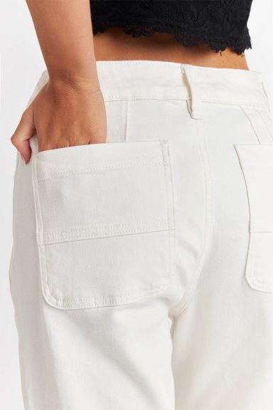 JEANS WIDE LEG BLANCOS NICOPOLY - 6
