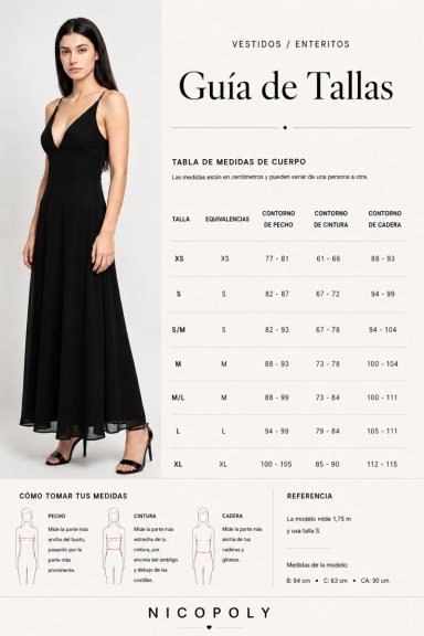 VESTIDO ENCAJE SIRENA NEGRO NICOPOLY - 7