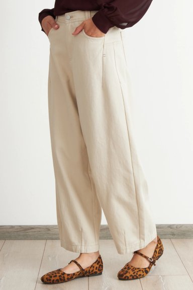 JEANS CORTE BARREL BLANCO NICOPOLY - 3