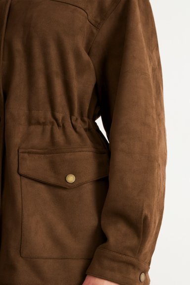 CHAQUETA TIPO BARBOUR MOCCA NICOPOLY - 6