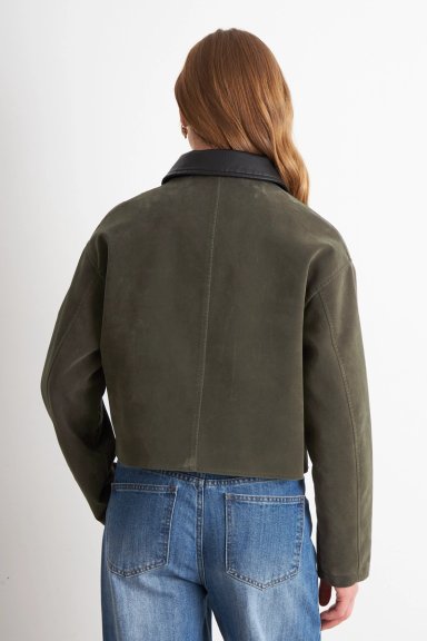CHAQUETA BARN JACKET OLIVA NICOPOLY - 4