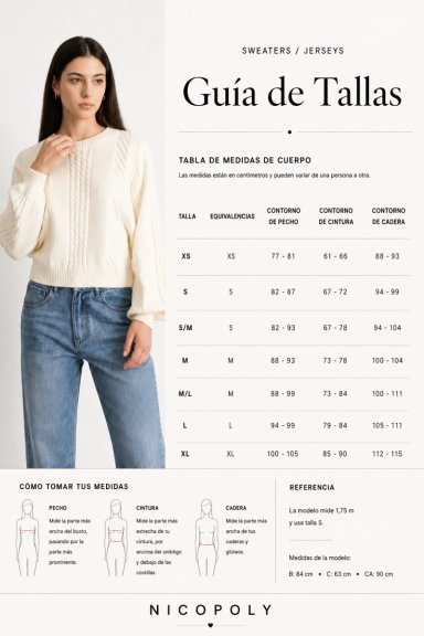 CARDIGAN FLORES TEJIDAS GRIS NICOPOLY - 7
