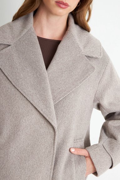 ABRIGO LANILLA CON SOLAPA KHAKI NICOPOLY - 6