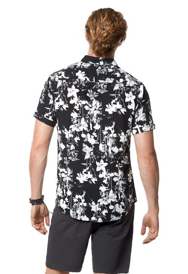 CAMISA ESTAMPADA OREGON FJ BLACK - 3
