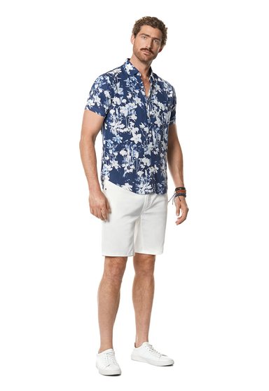 CAMISA ESTAMPADA OREGON FJ BLUE - 2