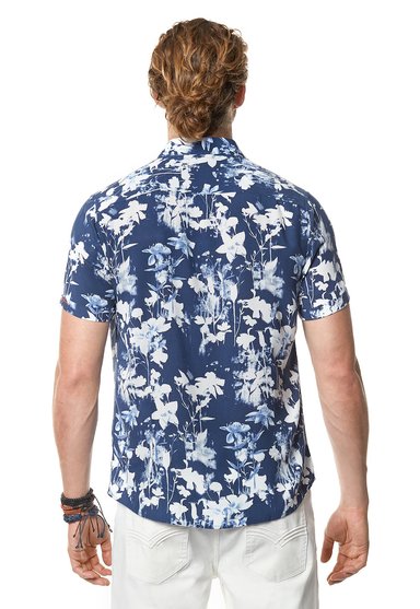 CAMISA ESTAMPADA OREGON FJ BLUE - 3