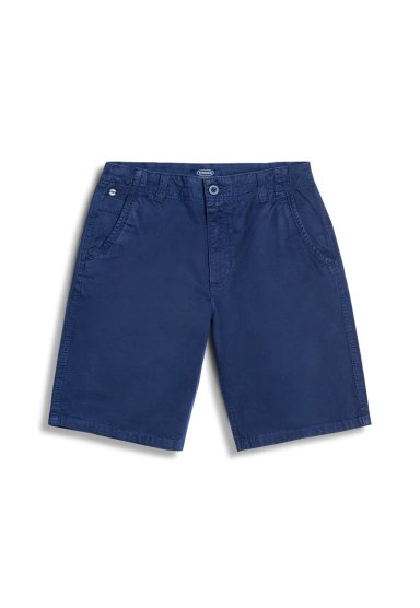 BERMUDA GARMENT DYED F NAVY - 1