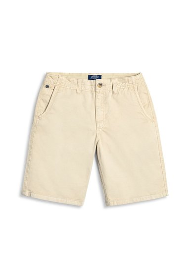 BERMUDA GARMENT DYED F BEIGE - 1