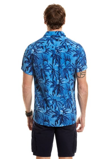 CAMISA ESTAMPADA SAFARI FJ INDIGO - 3