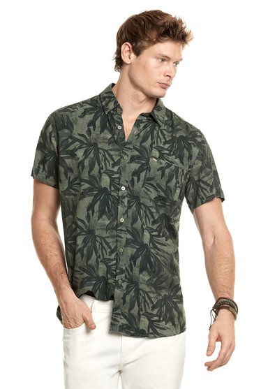 CAMISA ESTAMPADA SAFARI FJ MILITARY - 1
