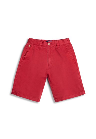 BERMUDA ALABAMA GARMENT DYED RED - 1