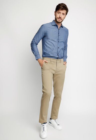 CAMISA STRIPED COLOR F SKY - 4
