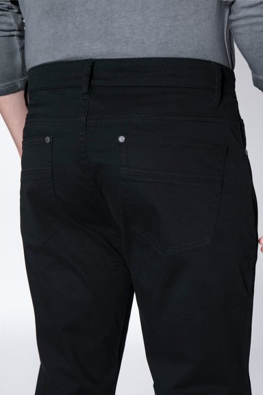 PANTALÓN ALGODÓN HOMBRE FEROUCH NEGRO 206009X0016 FIVE POCKET - 5