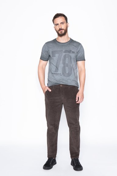 PANTALÓN CAMBRIDGE F BROWN - 4