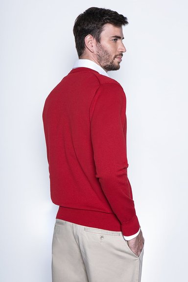 SWEATER RED SMART CASUAL L/S - 2