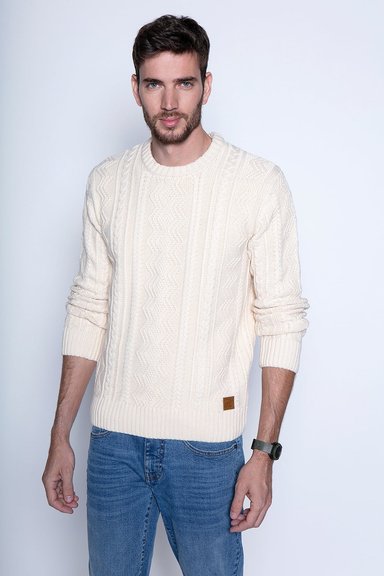 SWEATER BARLETT FJ CREAM - 1