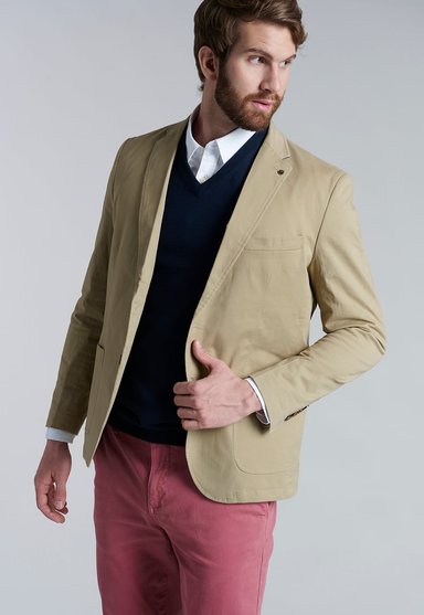 SWEATER SMART CASUAL W/O SLEEVE NAVY - 5