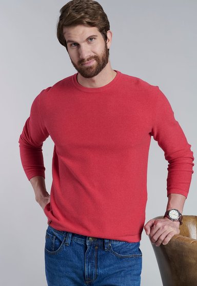 SWEATER ARIZONA F DK CORAL - 5