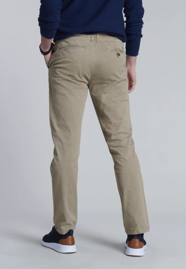 PANTALÓN ALGODÓN HOMBRE FEROUCH KHAKI 201313X0008 LOWELL F - 4