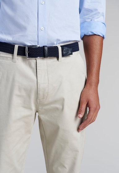 PANTALON TWILL SAND SLIM /33 - 3