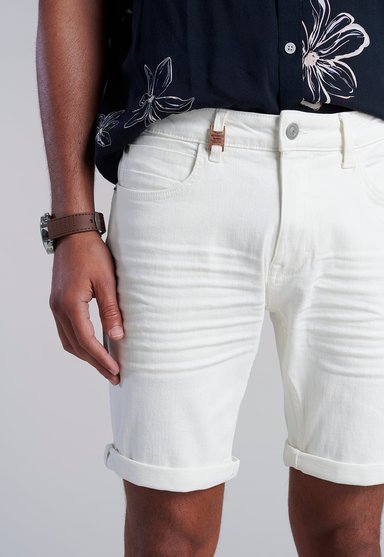 BERMUDA ALGODÓN HOMBRE FEROUCH ECRU 257406Y0189 ELYRIA FJ - 3