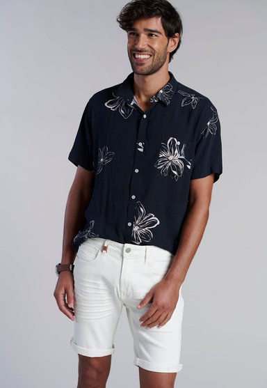 BERMUDA ALGODÓN HOMBRE FEROUCH ECRU 257406Y0189 ELYRIA FJ - 5