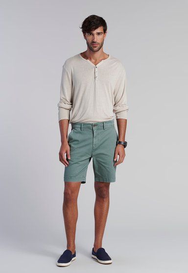 BERMUDA ALGODÓN HOMBRE FEROUCH GREEN 251305Y0048 NEWPORT F - 2