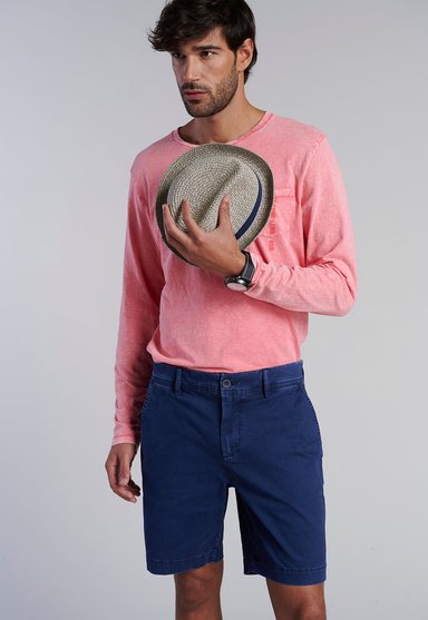 BERMUDA ALGODÓN HOMBRE FEROUCH AZUL 251305Y0032 NEWPORT F BLUE - 5