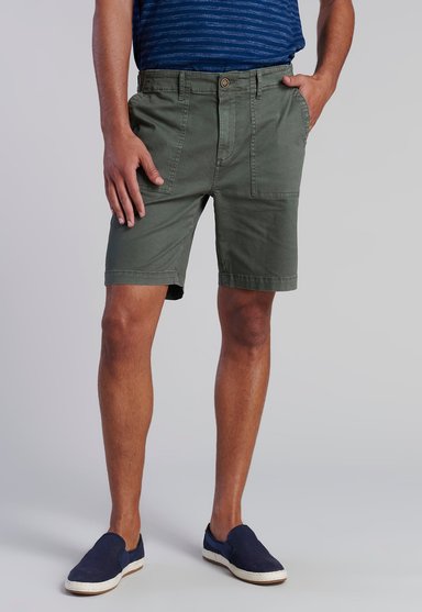 BERMUDA ALGODÓN HOMBRE FEROUCH VERDE 251307Y0042 BOSTON F MILITARY - 1