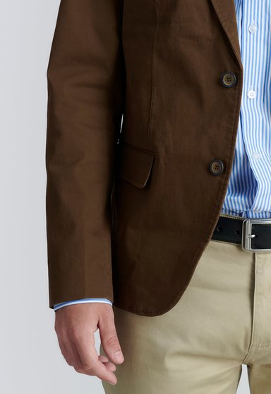 BLAZER ALGODÓN HOMBRE FEROUCH BEIGE STANFORD F SMART CASUAL NUTS - 3