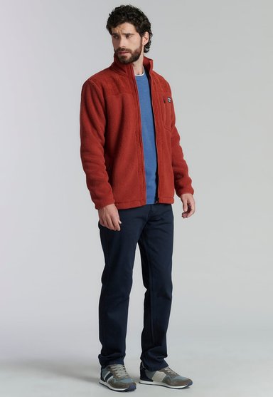 POLERÓN HOMBRE FEROUCH ROJO MISSOURI FJS BRICK - 2