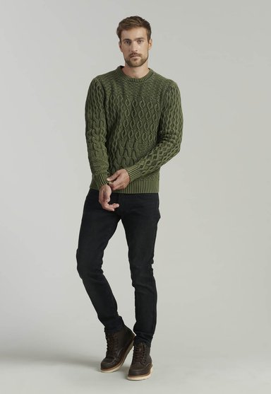 SWEATER HOMBRE FEROUCH VERDE PHOENIX FR MILITARY - 2
