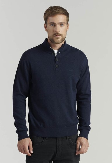 SWEATER ALGODÓN HOMBRE FEROUCH AZUL MARINO BRISTOL F BUSINESS NAVY - 1
