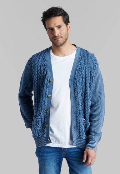 CARDIGAN ERIE INDIGO - 1