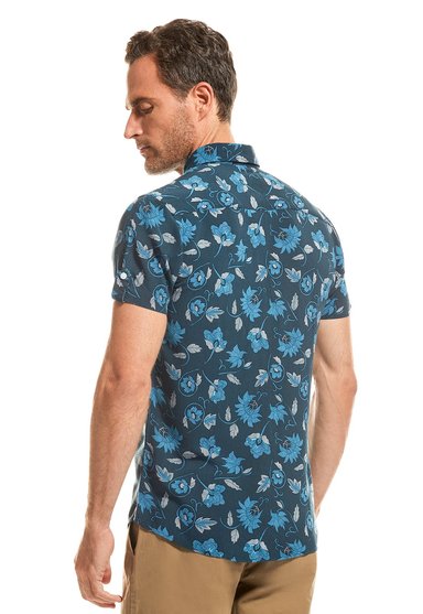 CAMISA MONTBLANC NAVY - 3