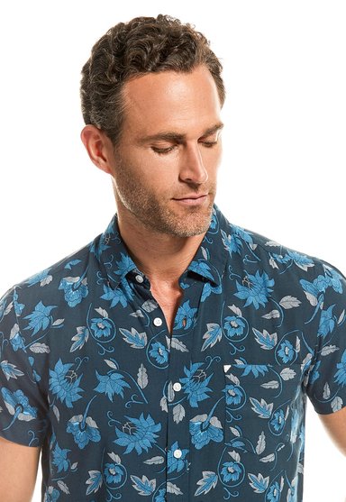 CAMISA MONTBLANC NAVY - 4