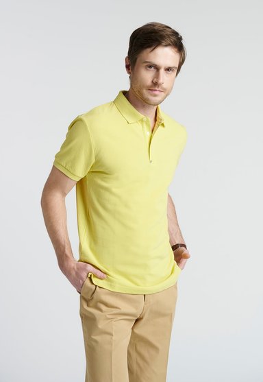 POLO COMILLAS YELLOW - 1