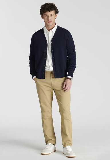 CÁRDIGAN HOMBRE NEW MAN AZUL MARINO BOIRO HERITAGE NAVY - 2