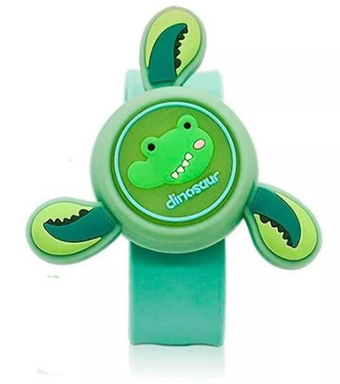 RELOJ REPELENTE DE MOSQUITOS CON SPINER Y LUCES NIÑOS - 1