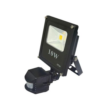 FOCO LED PROYECTOR 10W CON SENSOR DE MOVIMIENTO - 1