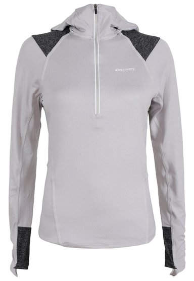 POLERÓN MUJER DISCOVERY EXPEDITION GRIS - 2