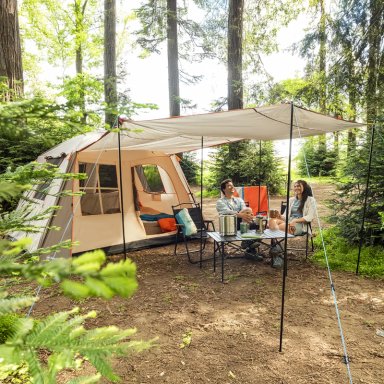 CARPA QUINTAY 6 PERSONAS BOSSCAMP 3000 MM CUBRE TECHO LARGO TOLDO EXTENDIDO - 3