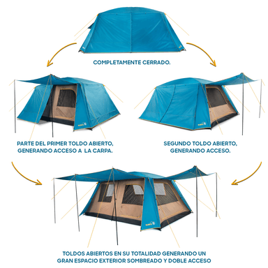 CARPA FAMILIAR DOLOMITES 10 - 10 PERSONAS - 5