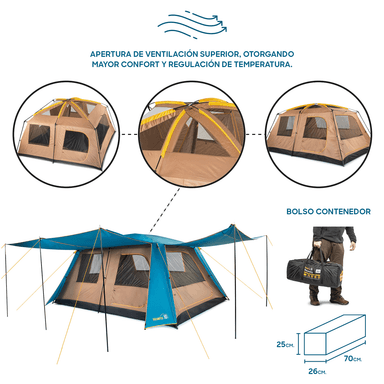 CARPA FAMILIAR DOLOMITES 10 - 10 PERSONAS - 7