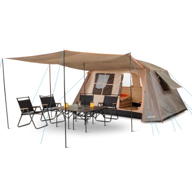 CARPA QUINTAY 8 PERSONAS BOSSCAMP CUBRE TECHO LARGO TOLDO EXTENDIDO - 1