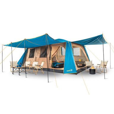 CARPA CAMPING DOLOMITES 12, 12 PERSONAS TECHO LARGO 3000 MM DISCOVERY - 1