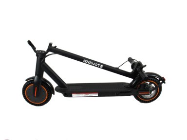 SCOOTER ELÉCTRICO PLEGABLE SHENGTE 8.5 ANTIPINCHAZO ORANGE + SUSPENSIÓN - 2